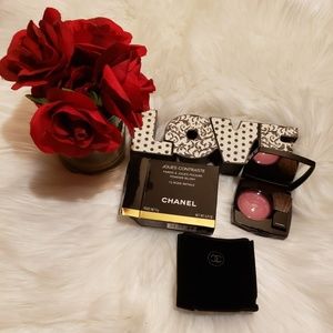 Authentic Chanel powder blush 72 rose initiale